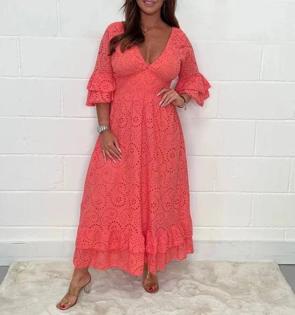 Schönes langes Sommerkleid - Frederique