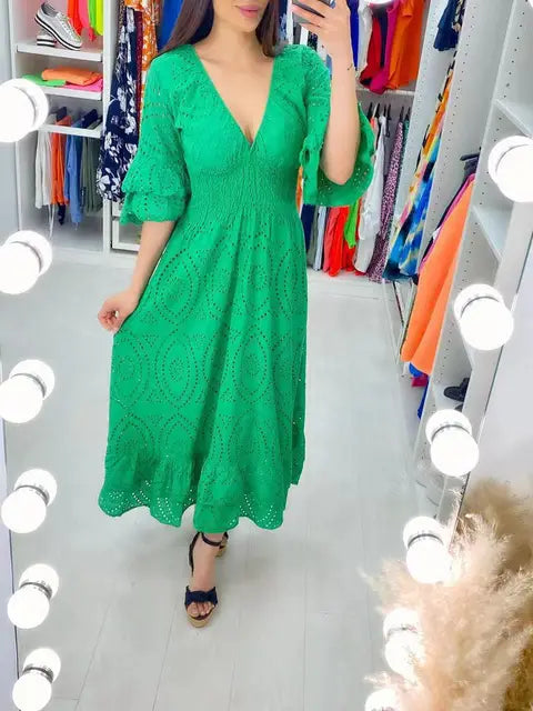 Schönes langes Sommerkleid - Frederique