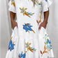 GRETA - Kleid mit gerafftem Saum