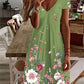 MILIA - V-Ausschnitt-Kleid