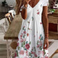 MILIA - V-Ausschnitt-Kleid