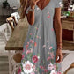 MILIA - V-Ausschnitt-Kleid