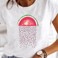 Olivia - Super stylisches T-Shirt mit extravaganten Sommer Designs