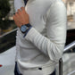 Kai - Slim-Fit Pullover mit Reißverschluss