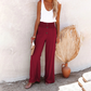 Hilla - Broek met hoge taille
