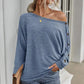 Sophia - Schwarze Button-Detail Bluse