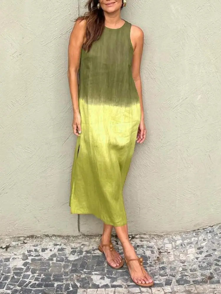 Lucile® I Baumwoll-Leinen-Kleid