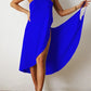 Nina - Korallenroter Strandkleid