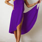 Nina - Korallenroter Strandkleid