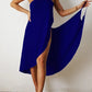 Nina - Korallenroter Strandkleid
