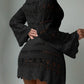 Sophie - Weißes Häkel-Strandkleid