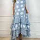 AMELIA - Boho-Kleid mit Punktedruck