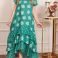 AMELIA - Boho-Kleid mit Punktedruck
