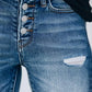 Lena Fischer | Elastische Denim Hosen