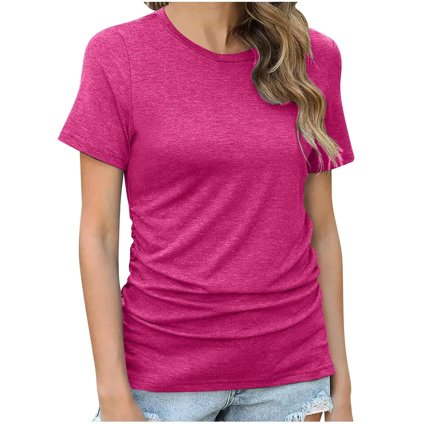 Mia - Lässiges Violettes Shirt