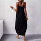 Sophia - Modernes Schwarzes Midikleid