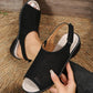 ELISSA - Orthopädische Peep Toe Sandalen