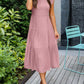 FAITH - Elegantes Kleid mit Rundhalsausschnitt