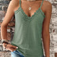 Helena - Schwarzes Spitzen-Camisole