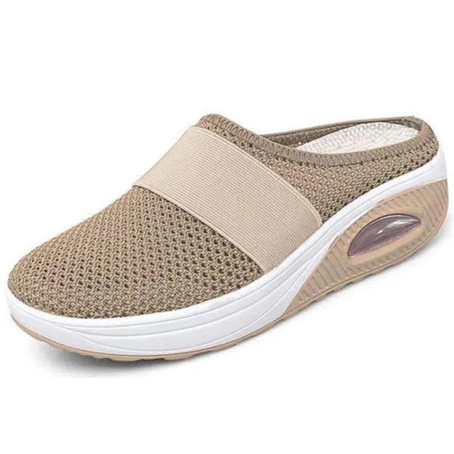 Gina™ Orthopädische Plateau-Pantoffeln zum Hineinschlüpfen