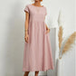BENTE | ELEGANTES KLEID MIT TASCHEN