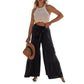 Helena - Cremefarbene Marlene-Hose