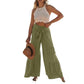 Helena - Cremefarbene Marlene-Hose