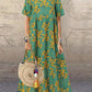 NORA - Mode Bedrucktes Kleid