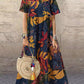 NORA - Mode Bedrucktes Kleid