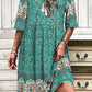 Nina - Buntes Boho-Chiffonkleid