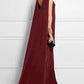 Midnight Elegance - Langarmloses Abendkleid in Tiefblau