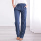 LUCIANA - Lose Hose mit weitem Bein und Kordelzug