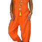 Luftiger Jumpsuit mit Raffdetail