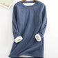 Kaylee - Hals Fleece Sweatshirt
