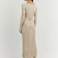Serafina | Midikleid mit V-Ausschnitt [50% Rabatt]