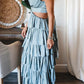 Franziska | Maxikleid mit mehreren Etagen