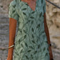 BioBlüte® - Enchanting Emerald Exquisites Kleid mit bezauberndem Design