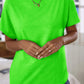 Grünes Leichtes T-Shirt - Fiona