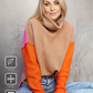 HerbstTrend® - Atemberaubender Color Block Pullover
