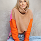 HerbstTrend® - Atemberaubender Color Block Pullover