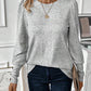 WinterTrend® - Einfarbiges langärmeliges Basic-Top