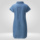 Skye - Casual Denim-Hemdkleid