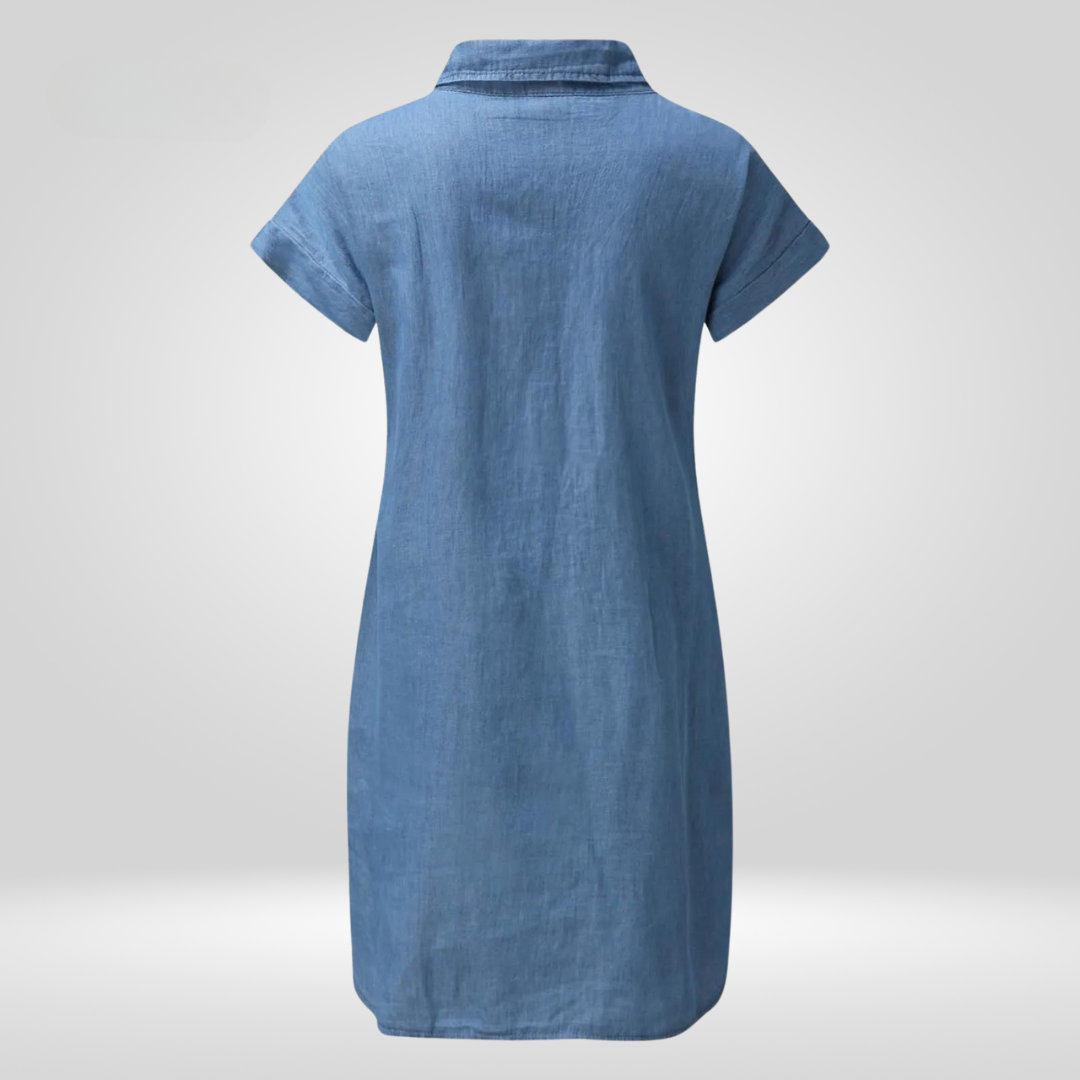 Skye - Casual Denim-Hemdkleid