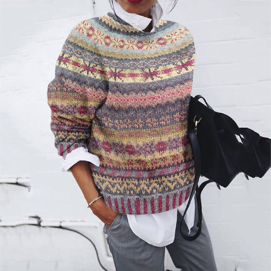 HILDA - Norwegischer Vintage-Pullover