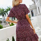 Nicole - Kleid mit Rüschensaum und Blumenmuster
