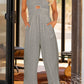 Diana™ | Spaghetti-Träger-Overall mit weitem Bein