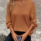 Marineblauer Strickpullover - Anna