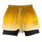 Alexander – 2-in-1-doppelschicht-ombre-shorts für herren