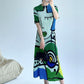 Mica ChicToon Gefaltetes Eleganz Kleid