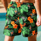 Tropische Shorts mit Blumenmuster - Leo